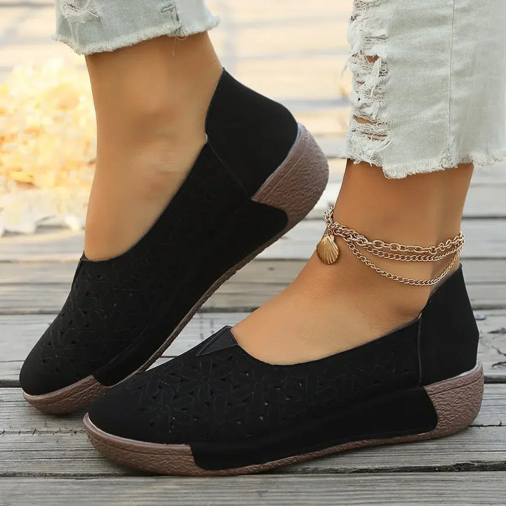 Delphine | Women's Platform Slip On Loafers